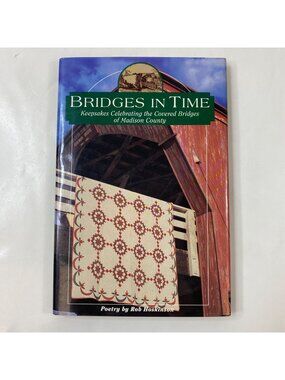 "Bridges In Time" Poetry Book Rob Hoskinson Hardcover Dust Jacket 16 Poems